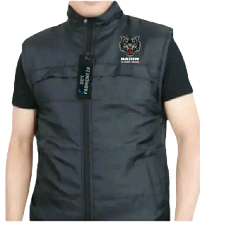 Rompi Parasut Tiger bikers/Rompi Parasit Star bikers/Rompi Outdoor/Rompi Ojol/Rompi komunitas/Rompi sultan/Rompi Abu Hitam