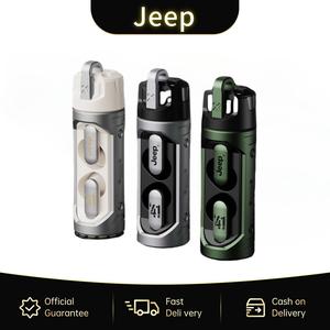 Alat Dengar Bluetooth Luaran Sukan, Jeep EW002, Wayarles, dengan Kependaman Rendah, Pengurangan Bunyi, Kualiti Tinggi, Bateri Panjang, Kalis Air dan Kalis Habuk