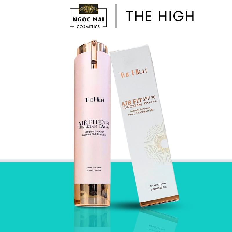   Mẫu mới  Kem Chống Nắng Dạng Sữa The High Air Fit  50ml  SPF 50 PA++++ Hỗ Trợ Chống Nắng Dưỡng Ẩm Nâng Tone Da 