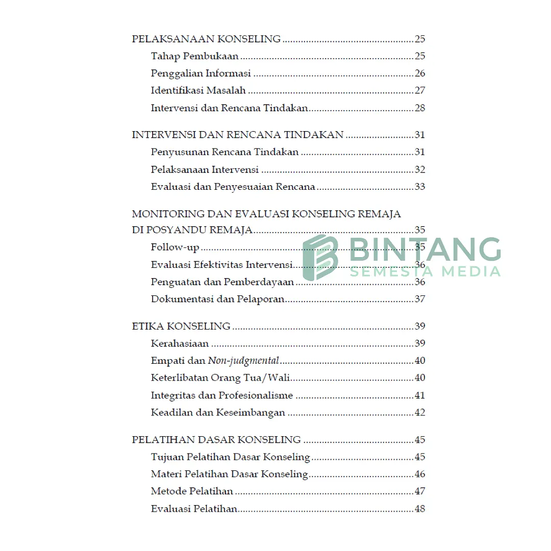 Panduan Konseling untuk Konselor Sebaya di Posyandu Remaja - Nurleila Jum’ati, S.Psi., M.M., M.Psi., Psikolog., dkk.