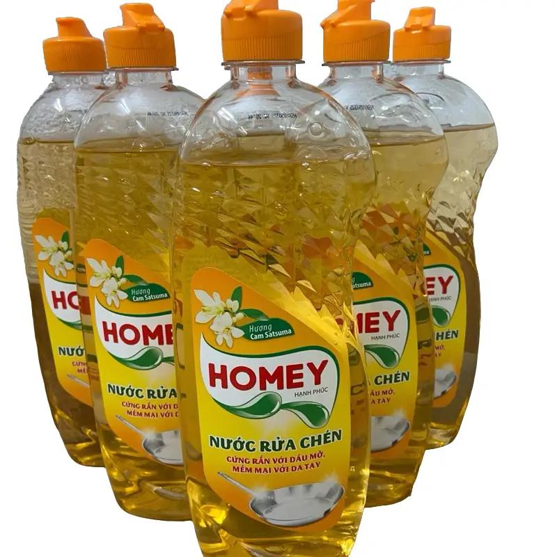  5 chai Nước rửa chén bát Homey hương cam x 750g. Sản phẩm không chứa paraben . Hàng chất lượng công ty Masan. 