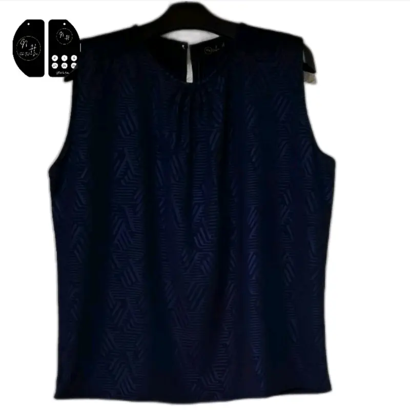 NH Top Inner Sleveless  Cantik Jumbo Tanpa Lengan  Atasan Wanita  Nyaman Hitam Motif Dalaman Tebal  Katun Lembut  Tank Panjang Rompi Fit Garis inner  vest Kotak Melar 1