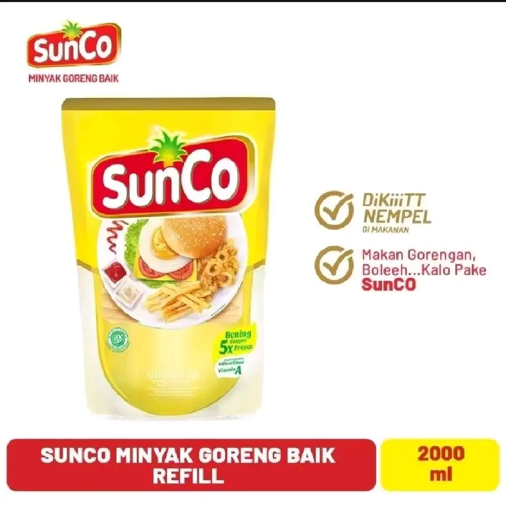 Minyak SUNCO    2L Kelapa  Paling Jernih paket