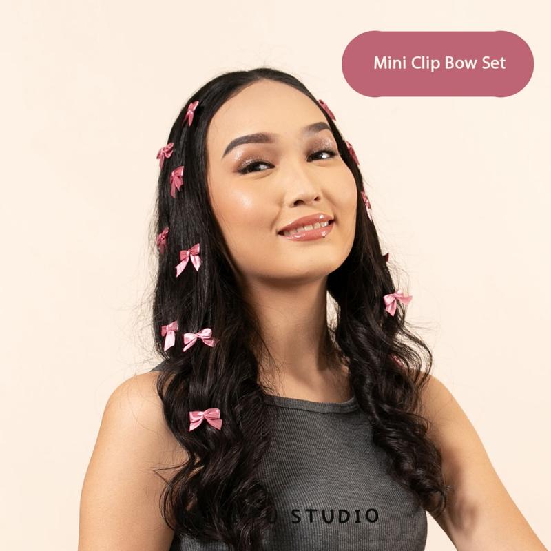 Best Seller Papipu Studio Jepit Mini Bow Jennie Set 8 Pcs Jepit Pita Korea  Jennie Mini 1