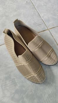 Product Review of FLOWID20 - Sepatu flat rajut import flat shoes rajut import wanita FS 117 from k**l 0