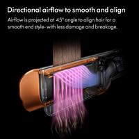 Gambar Dyson Airstrait straightener HT01 (Bright Nickel/Rich Copper) - Meluruskan rambut dari basah ke kering | Tidak merusak rambut dengan panas | Styling lebih cepat dari Dyson Indonesia Kab. Bekasi 5 Tokopedia