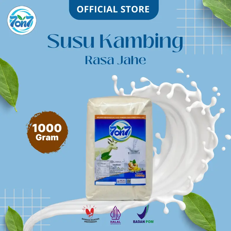Susu Kambing Etawa Bubuk Rasa Jahe 1000gr 0