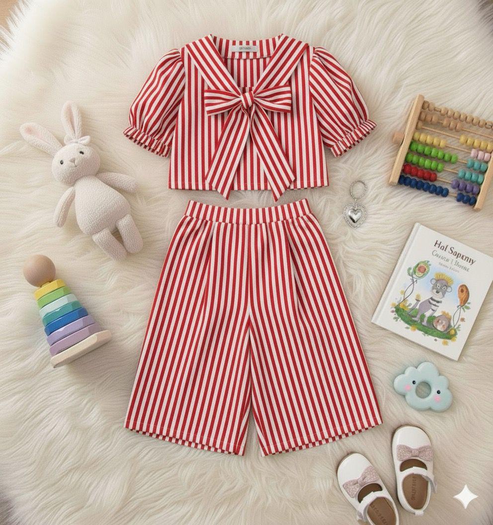 Hasya One Set Pita Setelan Anak Perempuan Cantik Kekinian