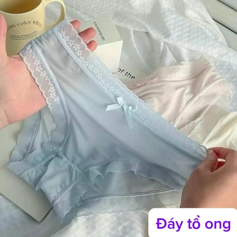 COMBO 5-10 QUẦN LÓT THÔNG HƠI Nữ Có Lẻ 5 QUẦN Chất su lụa thông hơi Loại 1 đẹp điều hòa mặc hè siêu mát chất vải mịn co giãn 4 chiều.