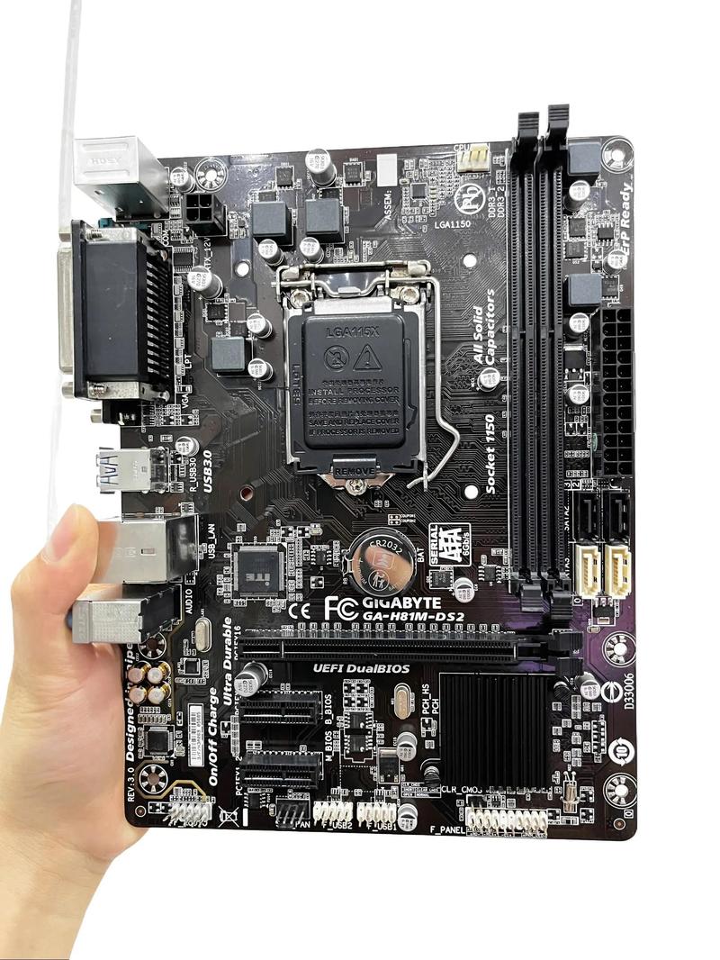 Product Introduction of Mainboard Gigabyte H81 M-DS2 nhập khẩu Full Box 5