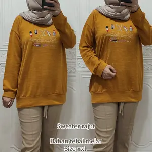 Atasan rajut size xxl
