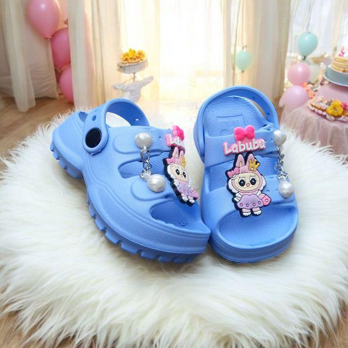 Product Introduction of Sandal Bayi Anak Perempuan 1-3 Tahun Motif Ranta Ban2 Labubu Tali Belakang Ringan Nyaman Di Kaki Anak 8