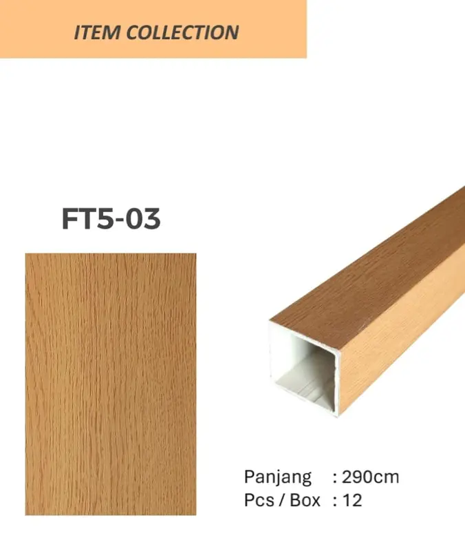 Hollow PVC Sekat Ruangan / Hollow PVC Kisi Kisi 4