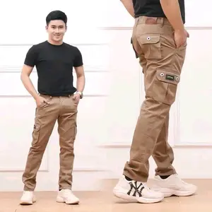 CELANA CARGO PANJANG PRIA Nyaman Slimfit Fashionable Trendy