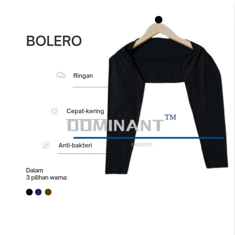Manset Sambung Lenggan Panjang Bolero Balero Berkualitas Fashion Muslim Handshock Wanita Muslim Tangan Handsock Wanita Hitam deker 0