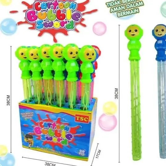 Mainan Bubble Sabun Stick Gelembung Tiup Balon Karakter 3