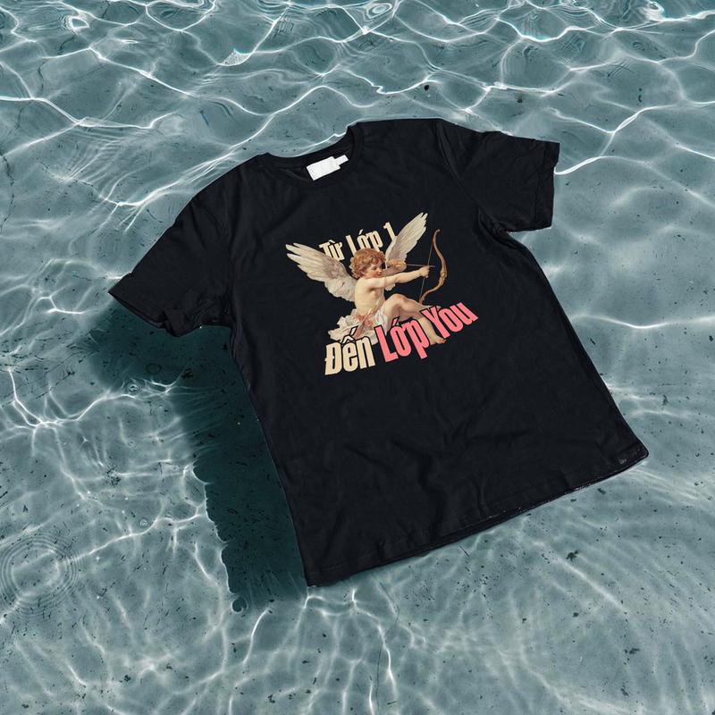 Áo Thun Từ Lớp Một Đến Lớp You Tay Lỡ Cotton Unisex, Áo Phông Cổ Tròn Nam Nữ Hài Hước Form Rộng Basic Oversize