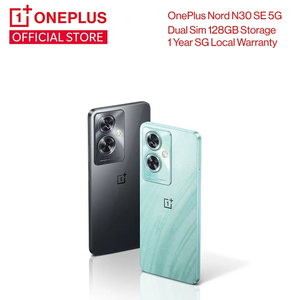 OnePlus Nord N30 SE 5G Dual Sim Global Version | 4+128GB | 33W Fast Charging 50MP Camera | SG One Year Official Warranty