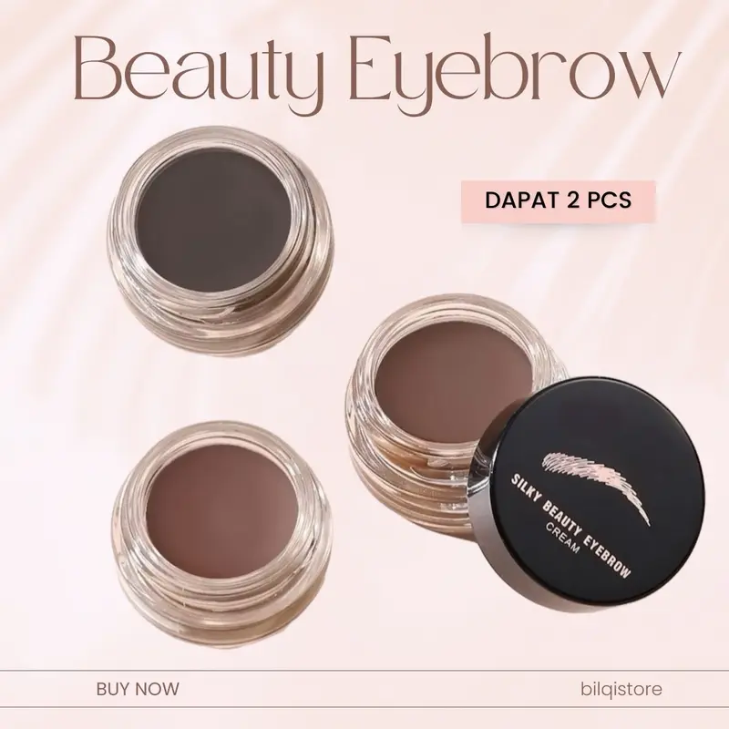 2PCS  EYEBROW CREAM WATERPROOF & LONG LASTING 6