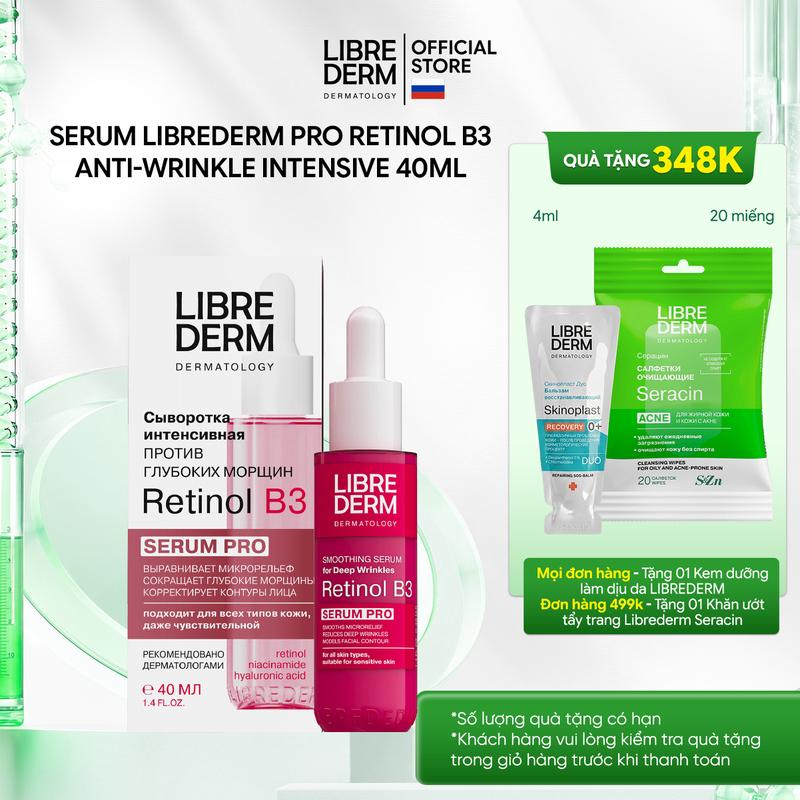 Serum hỗ trợ tái tạo, chống lão hoá da Librederm Pro Retinol B3 Anti-Wrinkle…