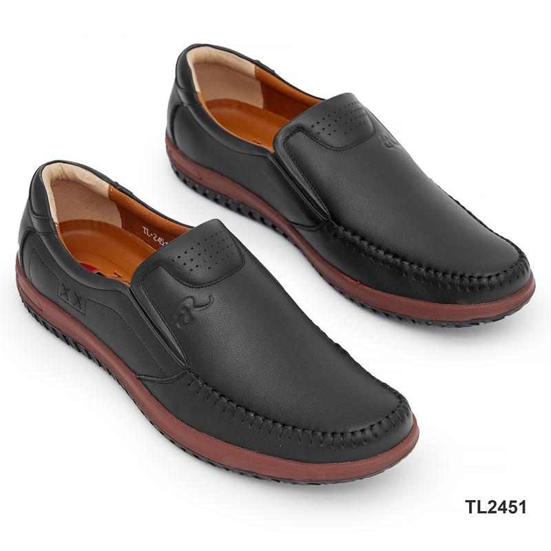  Giày Lười Nam Da Bò Fujiwa'Style - TL2451. Lót Giày Rất Êm Chân. Size 38 39 40 41 42 43. 