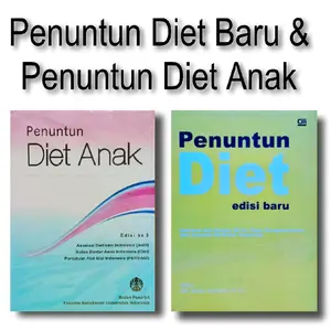 Paket 2 Buku Penuntun Diet Baru & Penuntun Diet Anak Edisi 3 Terlaris