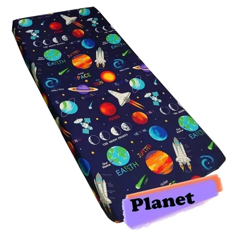 DISKON !!! Sarung kasur resleting Motif Galaxy Luar Angkasa Terviral / Urung kasur resleting Motif Karakter cowok / Sarung kasur resleting King Size Katun 2