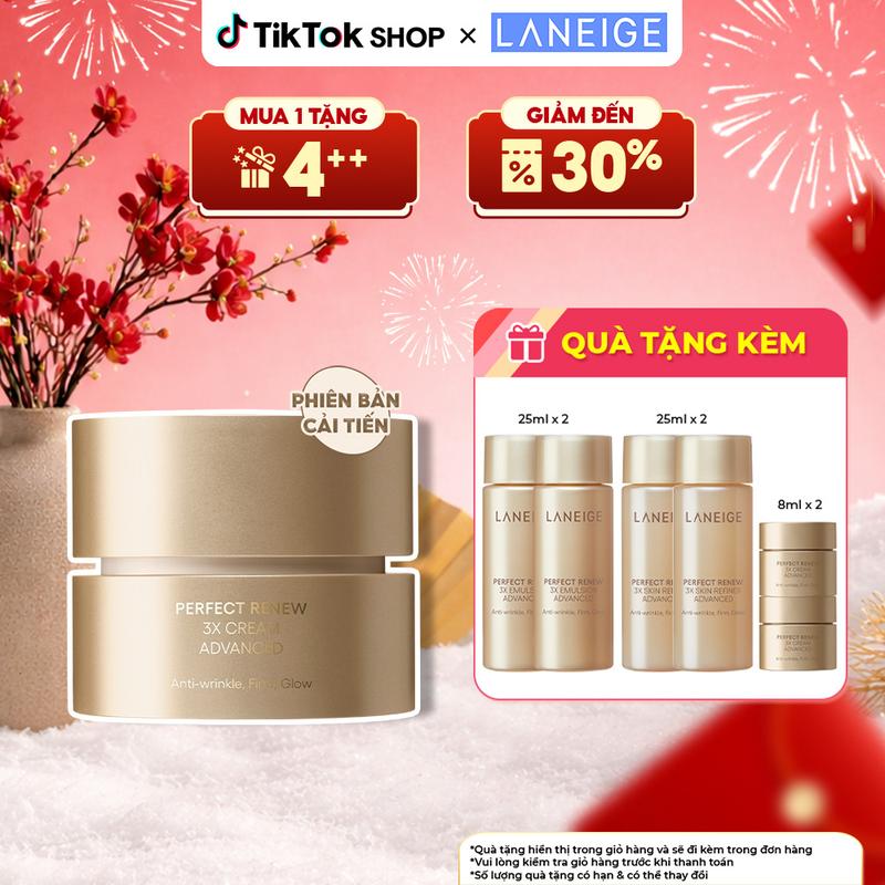  Kem dưỡng chống lão hóa Laneige Perfect Renew 3X Cream 50ml 