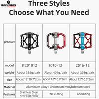 Gambar Pedal Sepeda Rockbros JT201612 Bike Aluminum Alloy Pedals - Red Black dari Wof Wheel of Fortune Official Kab. Tangerang 2 Tokopedia