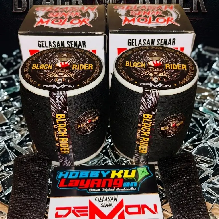 GELASAN BLACK RIDER 022 TAJAM MERANG PANJANG 2000 YARD