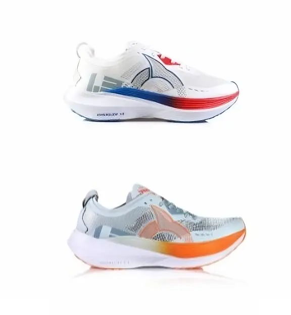 Sepatu Running Ortuseight Hyperglide 3.0 Original White Ortred/Navy dan Light Grey/Ortrange Outdoor Pria Wanita