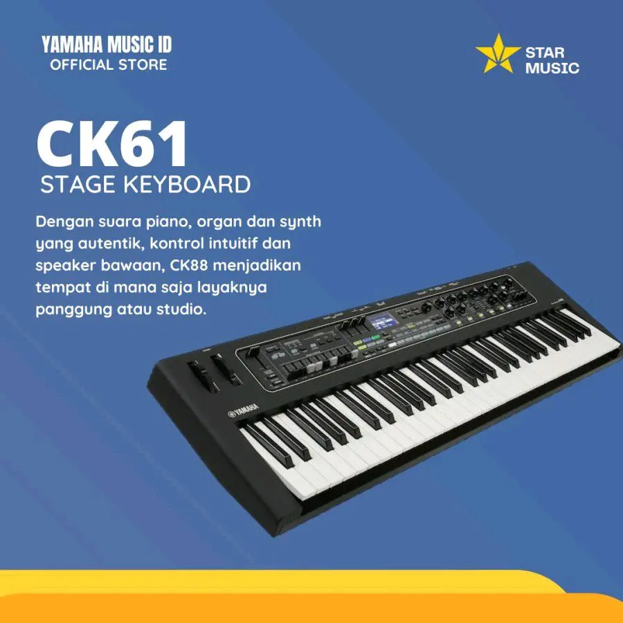YAMAHA KEYBOARD CK61  STAGE