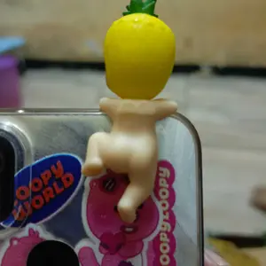 Ukuran kecil 2 inci Sonny Angel Hippers Decorative Mini Figure - Blind Box Harvest Series Fruit and Vegetable & Animal Tempekan Hand Phone - Mobil, Toy