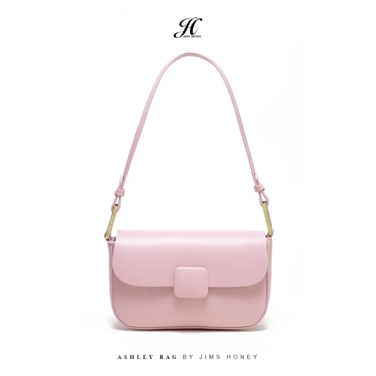 Jims Honey - Ashley Bag Tas Wanita - Sling Bag - Handbag 2 Tali Shoulder Bag Korean Style Tas Bahu pundak selempang peremuan cewek Jimshoney JH aesthetic local brand Kulit Slingbag