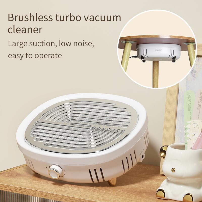 Máy làm sạch móng tay hút, kích thước lớn, máy hút chân không công suất cao, thích hợp cho sơn Gel