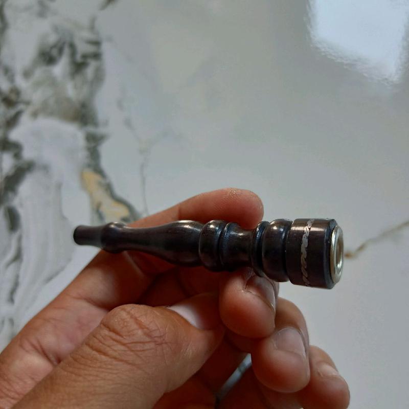 Onn Ciee Kayu Bertuah Galih Kelor Hitam Asli Motif Bubut Profil Panjang 7cm 4