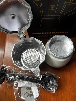 Product Review of Moka pot Modif Gagang kayu bertekanan tinggi from D**r 0