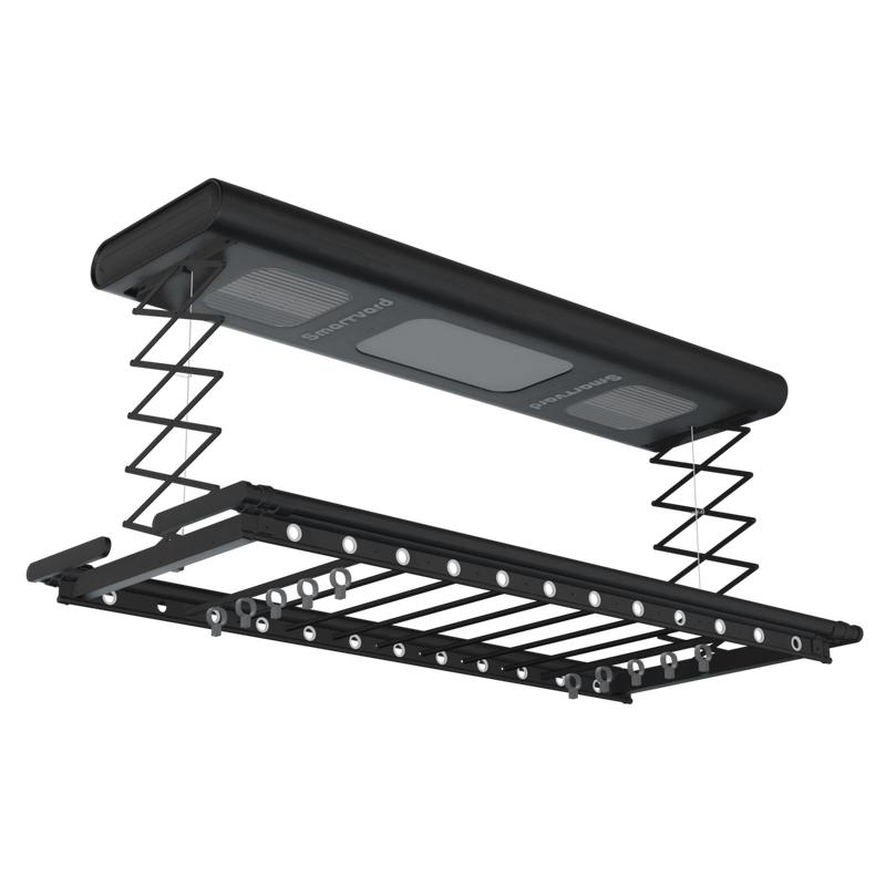 Smartvard X7 Premium Automated Drying Rack Accessory Laundry with LED Lighting and UV Disinfection 4