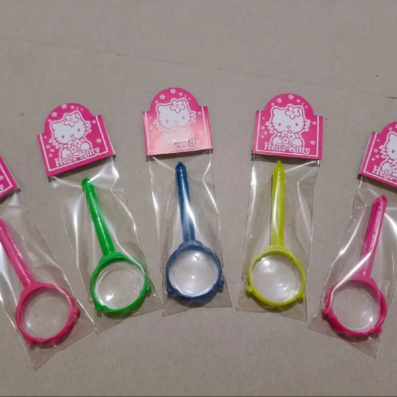 ball mainan kaca pembesar warna warni isi 20 pcs 2