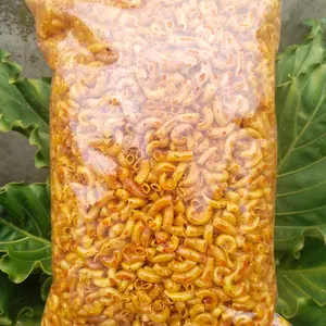 MAKARONI KERIUK PEDAS CIKRUH DAUN JERUK  Snack Camilan