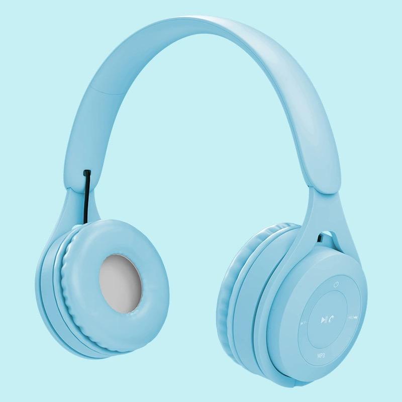 HEADPHONE BLUETOOTH HEADSET WIRELESS MACARON Y08 STEREO HEADPHONE