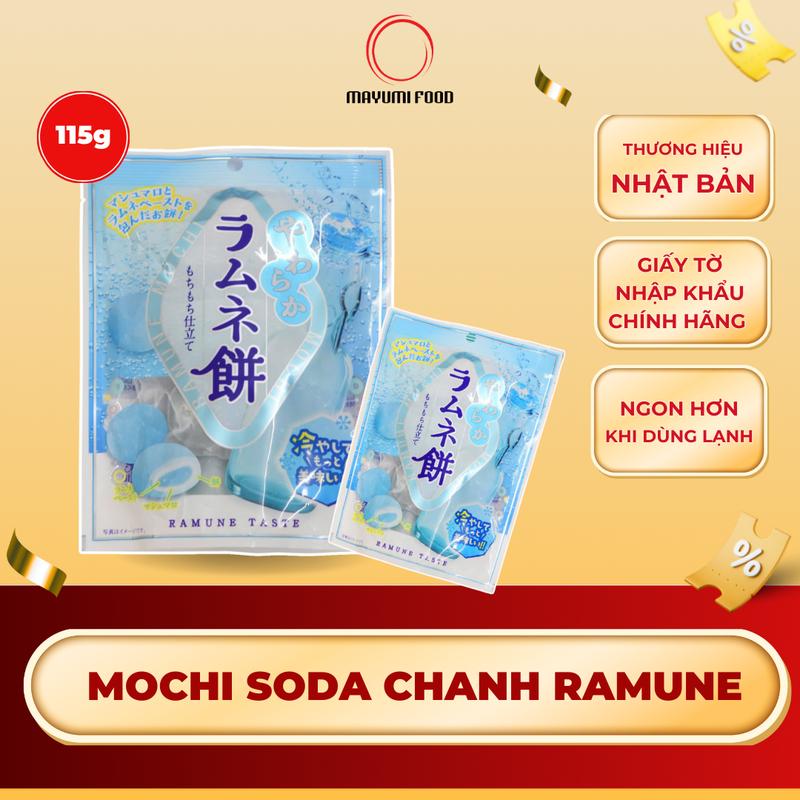 COMBO 2 GÓI Mochi Nhật Nhập Khẩu – Bánh Mochi Vị Soda Chanh Ramune Mayumifood Ăn Vặt Ngon Mát Lạnh