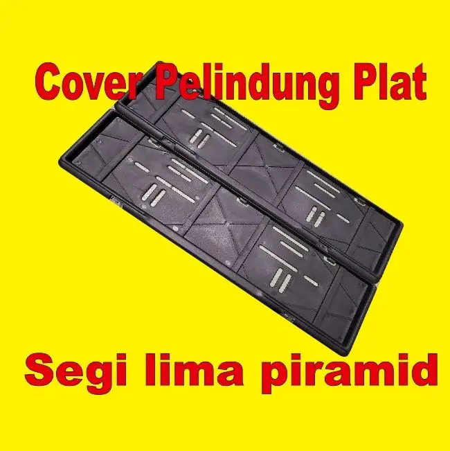 Cover mobil dengan model segilima piramid