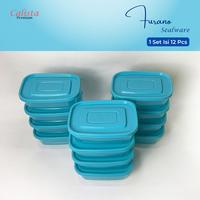 Gambar Calista Food Kontainer Wadah Mealprep Furano Warna 550ml Set Of 6 & 12 Pcs - Tosca 6 Pcs dari Calista Premium Kab. Tangerang 1 Tokopedia