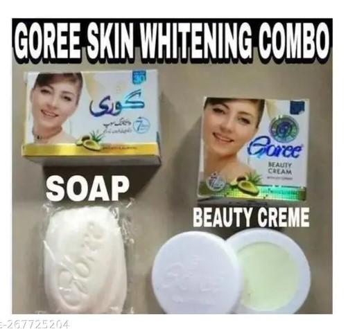 Goree Beauty Whitening 2in1 Set Soap + Beauty Cream True Brightness ...