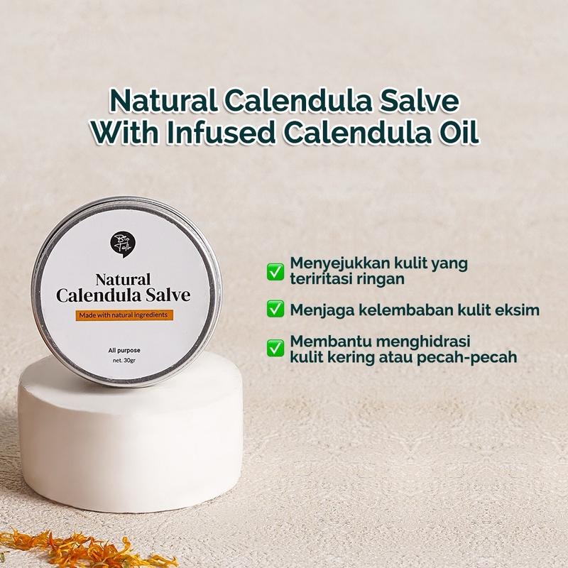 Biotalk natural calendula salve - salep untuk menjaga eksim psoriasi sensitif gatal gatal Memudarkan 3