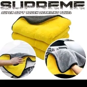 kain lap microfiber motor mobil serbaguna 2 warna 30×30