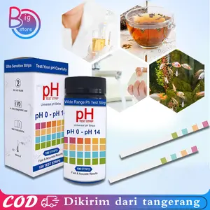 ​​Universal PH Paper 100pcs Kertas Indikator Lakmus Mengukur Tingkat Keasaman Cairan Dengan Mudah