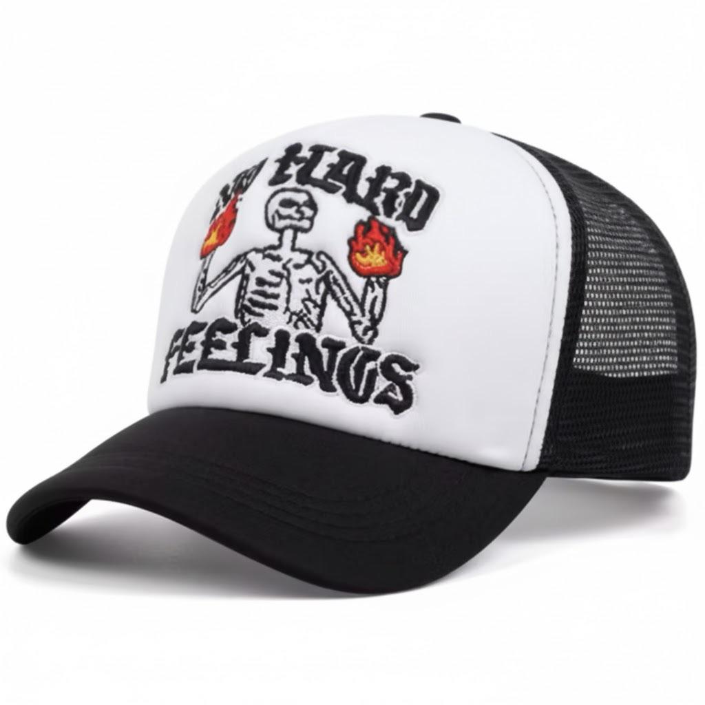 Topi Trucker Hat  Pria Wanita Topi Anak Skena Jaring Fashion Baseball Outfit