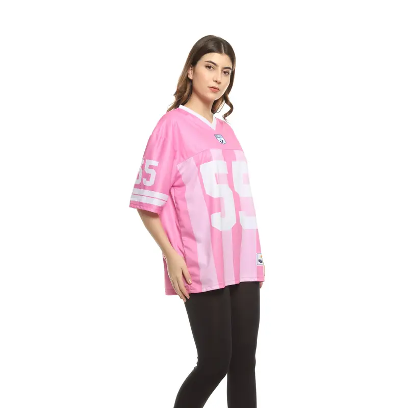 JERSIC JERSEY 55 Kaos Number series Oversize Pria Wanita Jersey OOTD Series Retro Vintage Y2k Korean Style Kpop Baseball Hockey Futsal Outfit Skena Baju Angka Huruf Nomor Aesthetic Pakaian Olahraga Sport 5